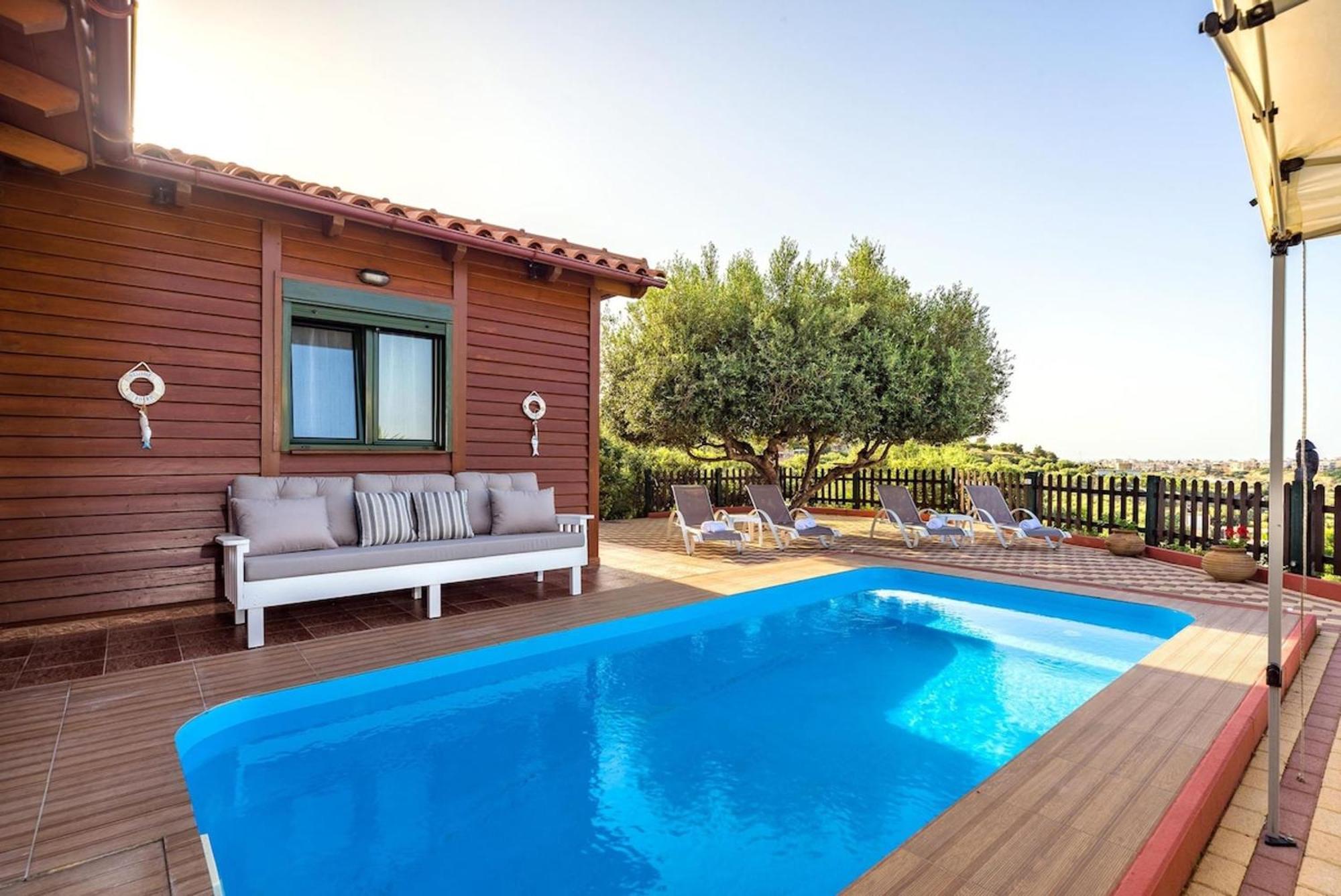 Sofia'S Place Private Pool Ираклион Экстерьер фото